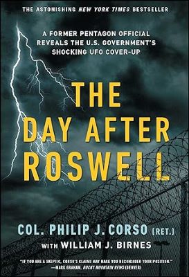 Book Cover-The Day After Roswell by Phillip J Corso