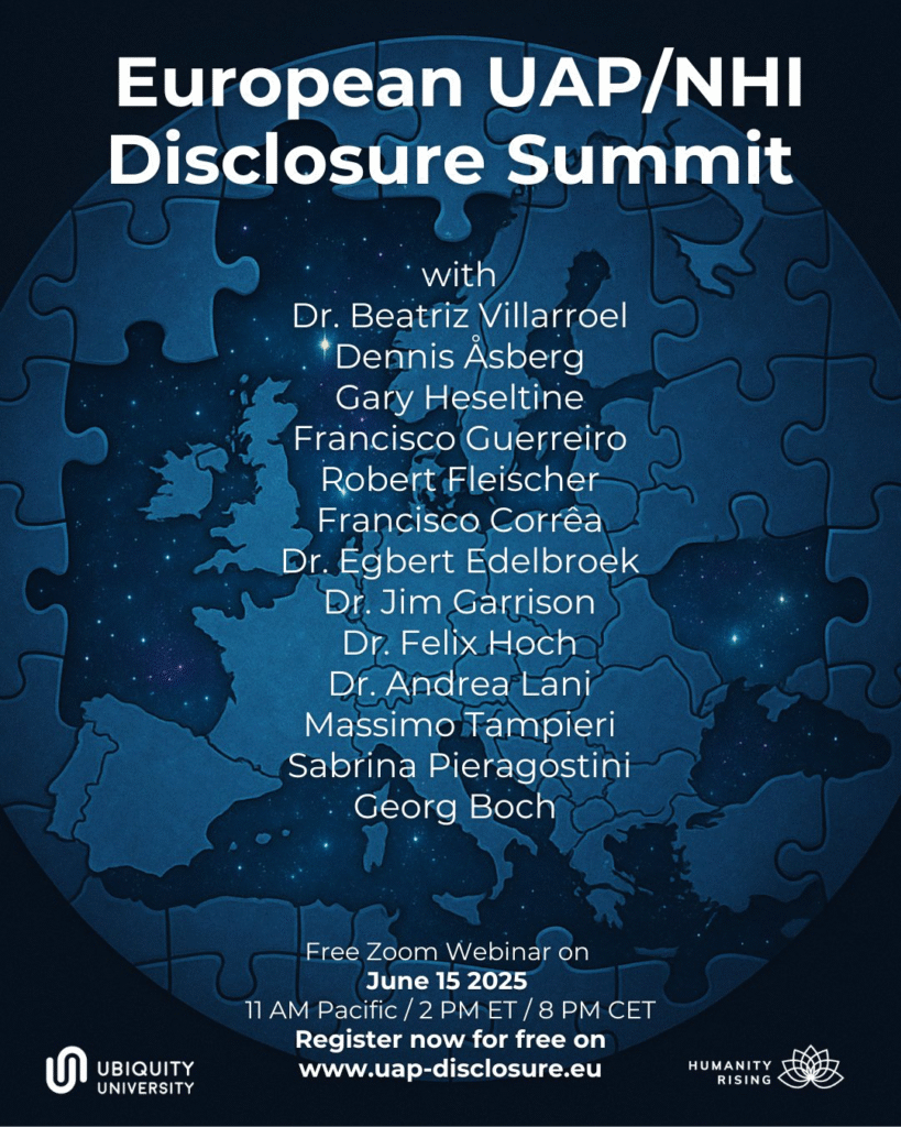 European UAP NHI Disclosure Summit 2025