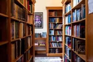 Represents a carefully curated collection of UAP related books