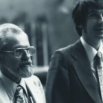 A photograph of two great ufologists representing all of history's ufologists