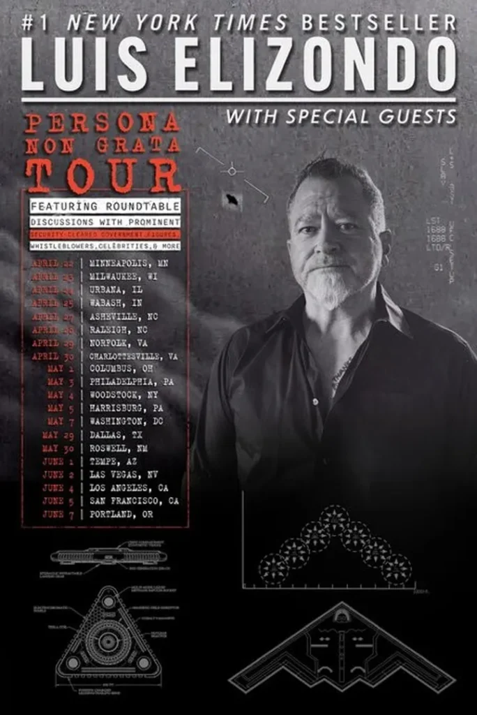 Luis Elizondo Tour 2026