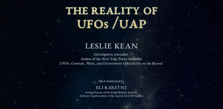 The Reality of UAPs Conference 2026