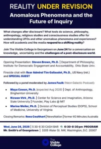 Visible College Event - Reality Under Revision