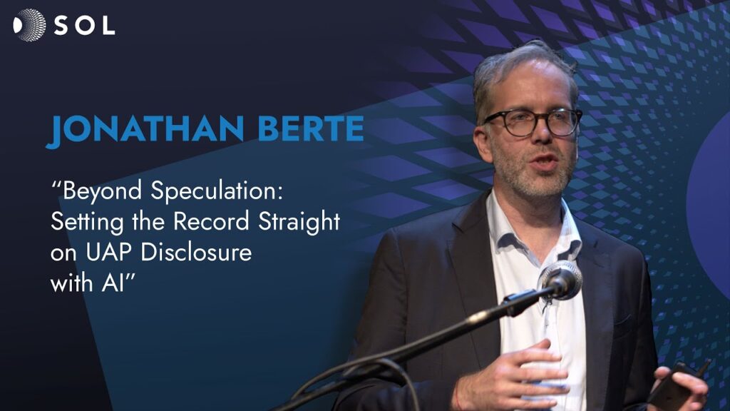 Sol Foundation Symposium- Jonathan Berte