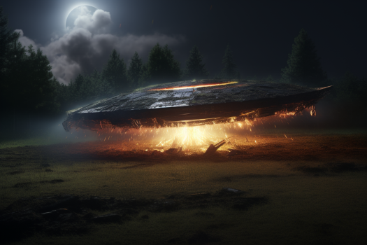 Downed UFO