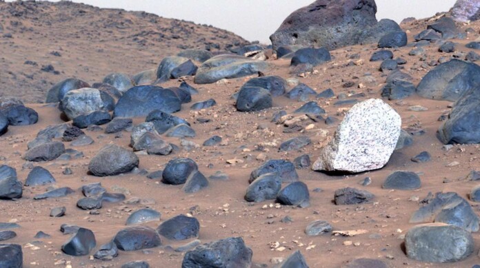 Martian White Rock