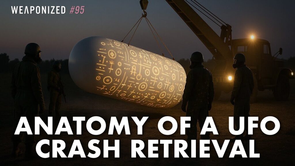 Weaponized Anatomy of UFO crash retrival