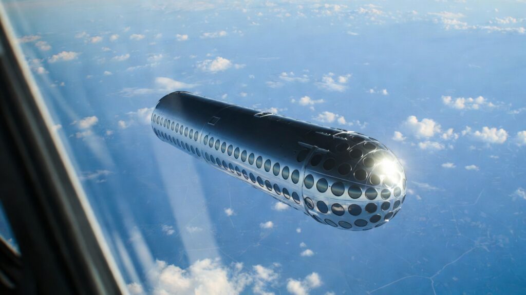 A Cylindrical UFO