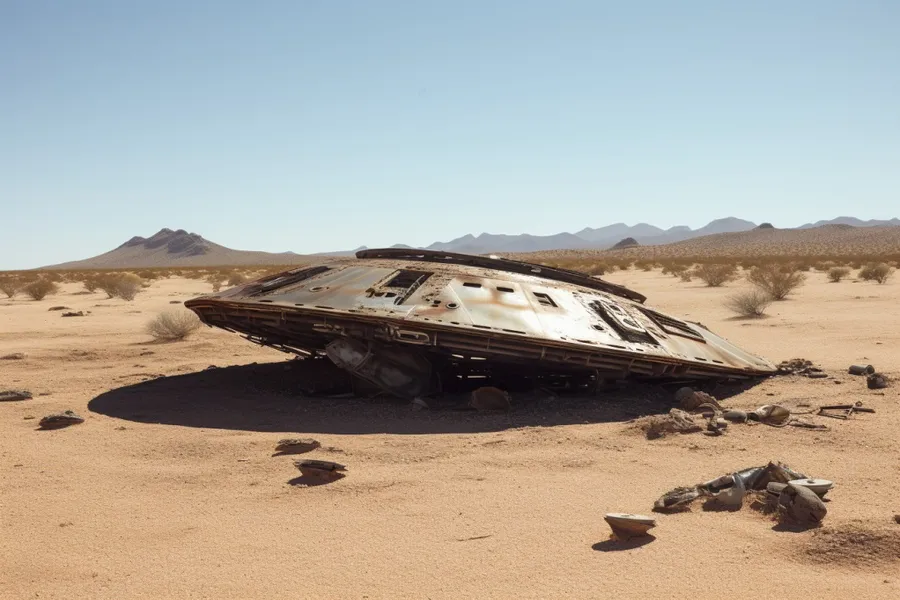 Crashed UFO