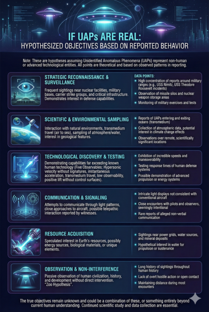 Why do UAP Visit Us?