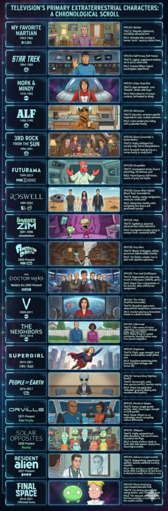 Famous Extraterrestrials from TV