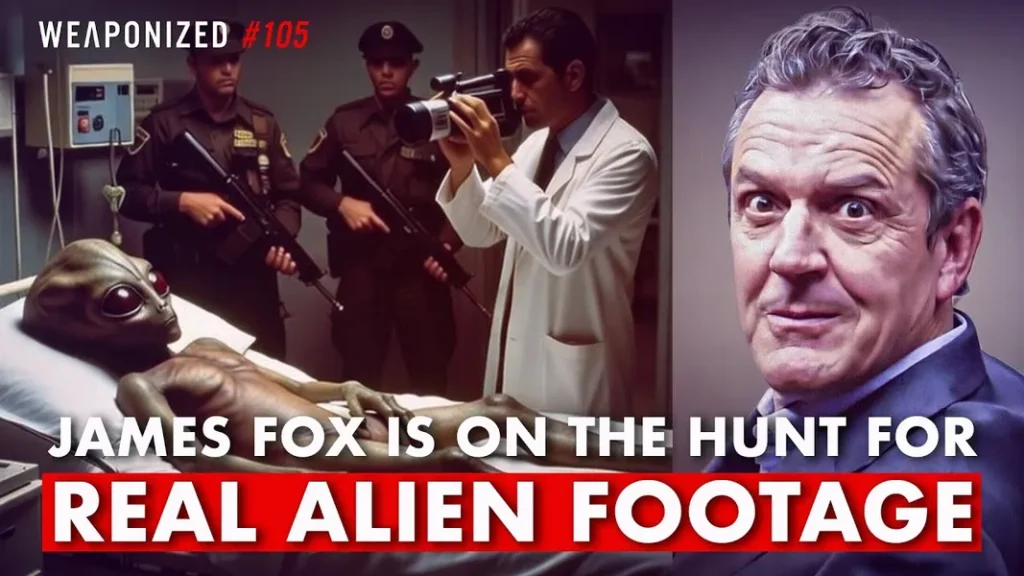 Weaponized Podcast - James Fox on the search for real alien film footage
