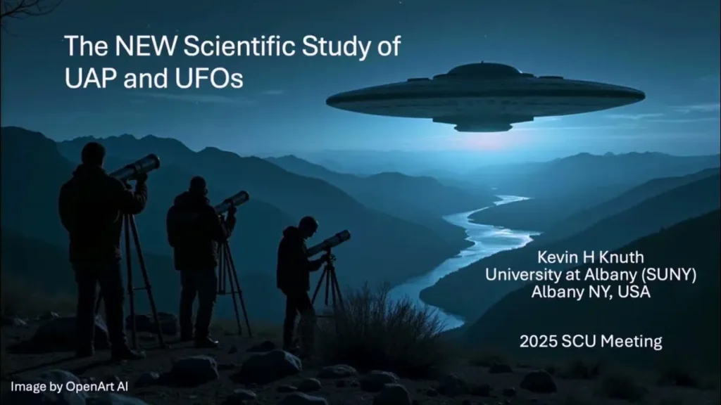 Kevin Knuth Ph.D. Speaking at SCU Conference