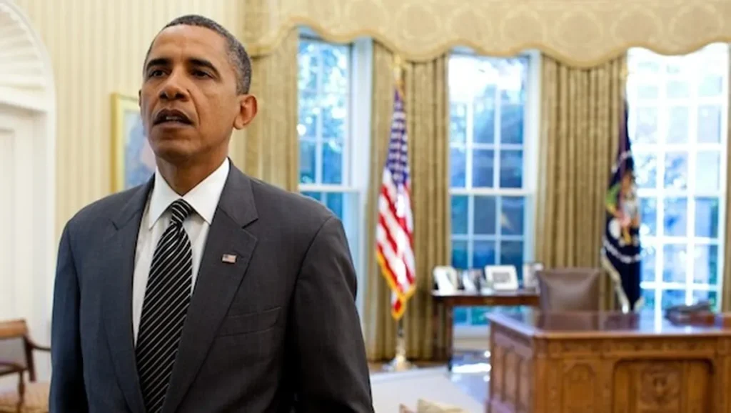 Barack Obama in the Oval Office