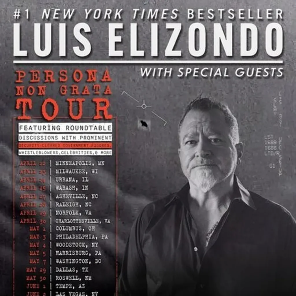Luis Elizondo Tour 2026