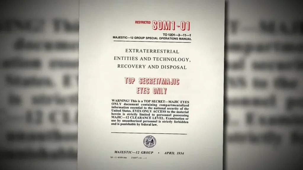 Majestic 12 Document Cover