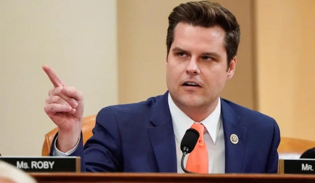 Former Representative Matt Gaetz