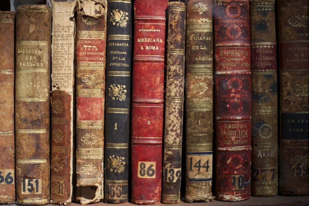 Books on a Shelf