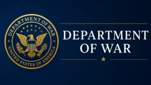 U.S. Department of War Logo