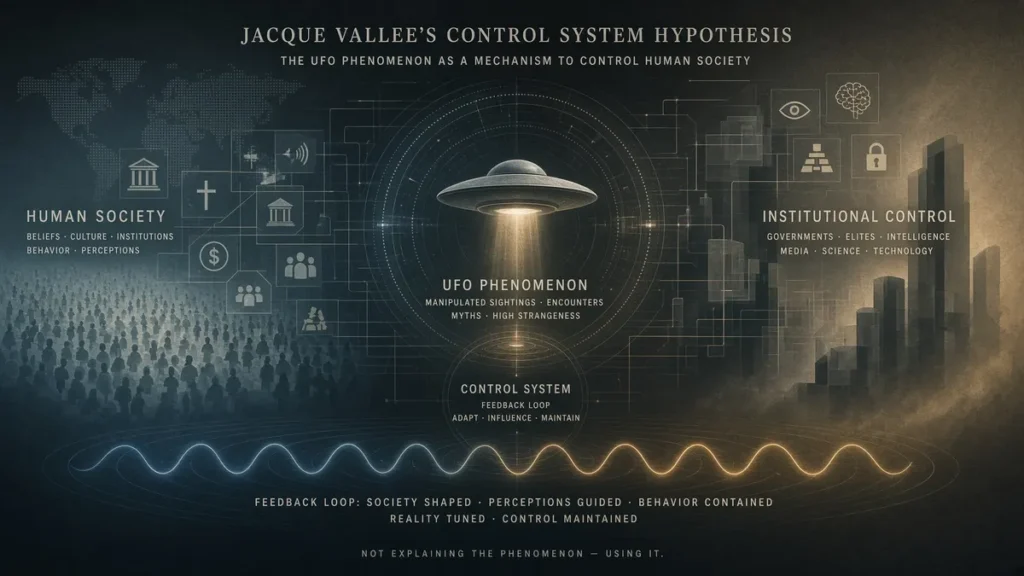 Jacque Vallee's Control System Hypothesis - an Infographic