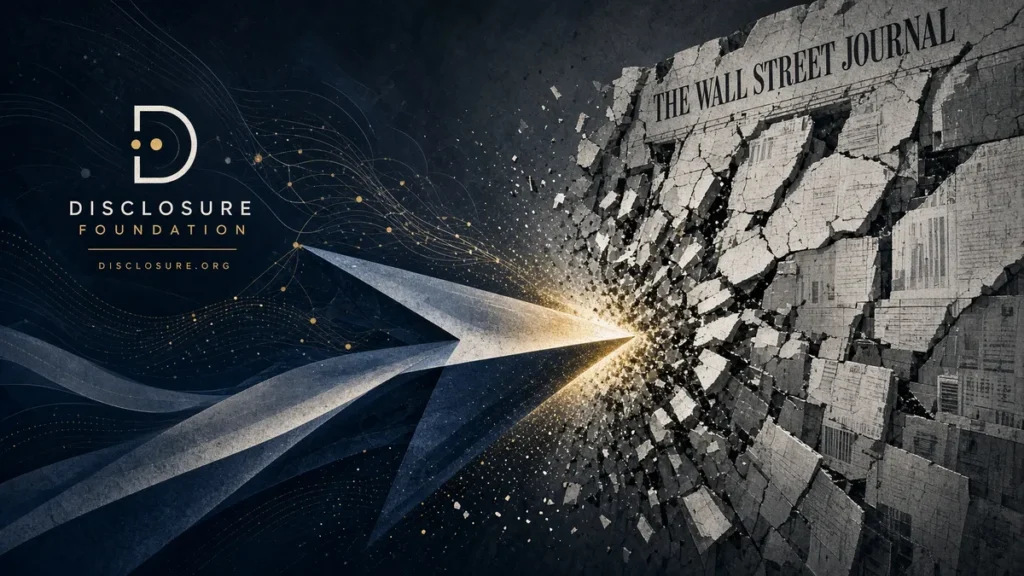 Disclosure Foundation vs. The Wall Street Journal