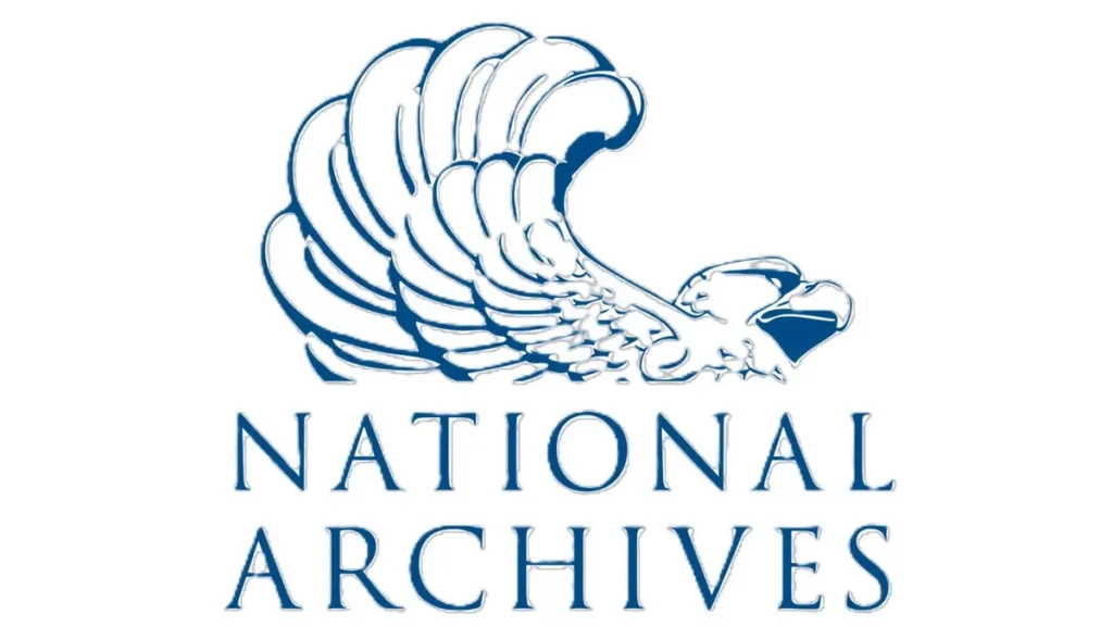 The logo of the U.S. National Archives