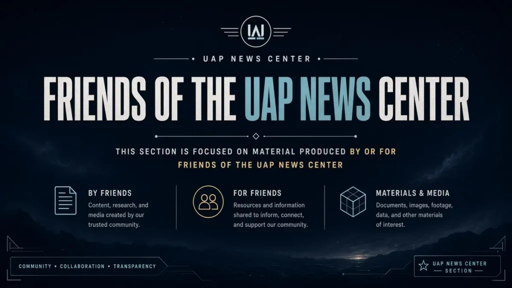 Friends of the UAP News Center