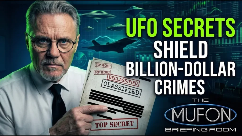 MUFON Podcast - UFO Secrets Shield Billion Dollar Crime