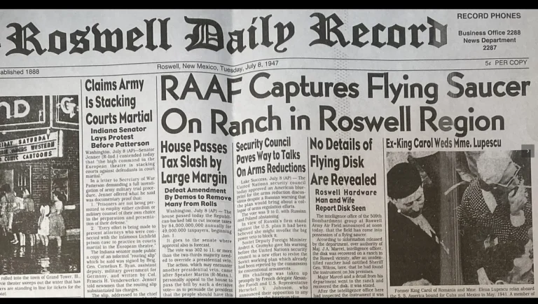 RAAF CAPTURES FLYING SAUCER