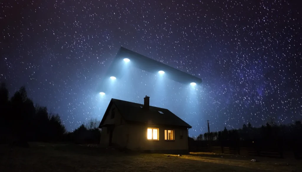 Black Triangle UFO